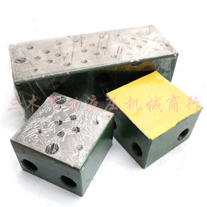 Bloque de Distribución Hidráulica de 6 Vías 02-1+YF con Válvula de Desbordamiento, Bloque de Circuito de Aceite de Acero al Carbono para Sistemas Hidráulicos - Product Image 1