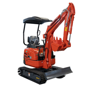 Machine agricole célèbre système d'exploitation Rhinoceros 1.8 tonnes Mini machine à creuser sur chenilles XN18 nouveau utilisé - Product Image 3