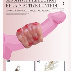 <b>Thick</b> Cock Knot Penis Sleeve Cock <b>Ring</b> Fantasy Octopus Tentacle Texture Delay Ejaculation Lock Knot Couple Sex Toys Wholesale - Product Image 5