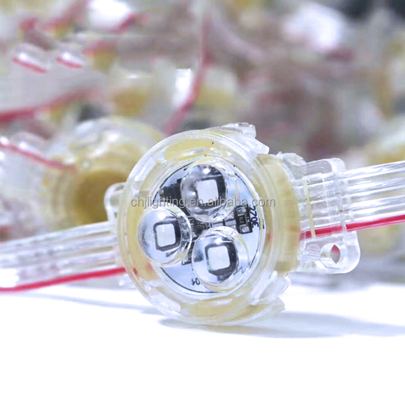 Permanent Light IP65 30mm LED RGB RGBW Color Changing Christmas Holiday Pixel Point Light Micro Dot Light 12V
