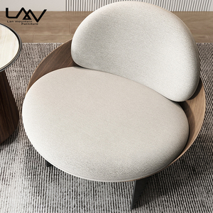 Poltrona Moderna di Lusso per il Relax, Arredamento per Casa e Hotel, <span class=keywords><strong>Sedia</strong></span> Lounge per <span class=keywords><strong>Camera</strong></span> da Letto e Soggiorno - Product Image 3