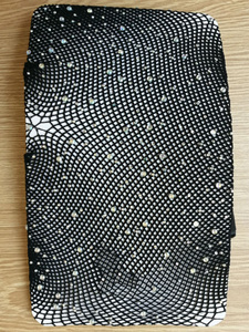 Medias de Red de Nailon con Pedrería Negra, Diseño de Moda, MOQ Bajo, Novedad - Product Image 6