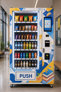 Distributore Automatico Refrigerato di Bevande in Acciaio Inossidabile con Touch Screen, Pagamento Multi-Valuta, per Uso Commerciale, Basato su Cloud - Product Image 3
