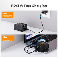 Batteries pour appareil photo numérique K&F Concept 99Wh Mini V-Mount Haute Capacité Rechargeable avec D-TAP, USB-A, USB-C