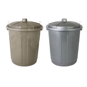 Cestino per Rifiuti 'BIN' 44xh 54 cm, 50 lt - Colore Argento - Product Image 1