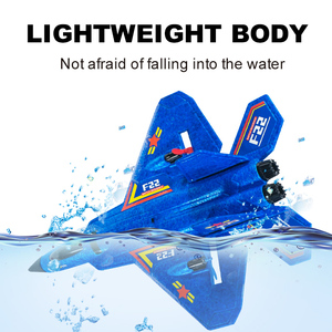 Jinming RC Jet Fighter GLIDER F22 2.4G 2.5CH กันน้ำ<span class=keywords><strong>เครื่องบิน</strong></span>ของเล่นเครื่องบินควบคุมระยะไกล<span class=keywords><strong>เครื่องบิน</strong></span> RC - Product Image 6