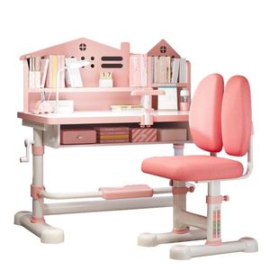 โต๊ะและเก้าอี้สำหรับเด็กโต๊ะอ่านหนังสือไม้ห้องอ่านหนังสือสำหรับเด็ก - Product Image 2