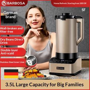 Mixeur chauffant grande capacité 3,5 L, briseur de parois, entièrement automatique, sans filtre, silencieux, pour la préparation du lait de soja et des petit-déjeuners à domicile - Product Image 5