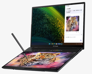 New and Popular 2025 A-SUS Zenbook 14 Double Screen UX-8406 UItra9 285H 32G 2TS Black 2.8K Gaming Laptop - Product Image 1