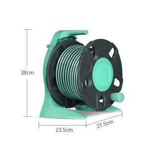 Bán Buôn Bền Vườn Thủy Lợi Hai Bánh Xe Xe Đẩy Nhựa Giỏ Hàng Nước Áp Lực Cao Vườn Hose Reel