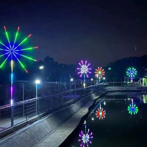 Feux d'artifice magiques d'extérieur/d'intérieur avec commande vocale, source de lumière LED, lumières de feux d'artifice étanches - Product Image 2