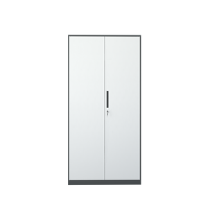 Armoire de rangement latérale de bureau en acier, multi-niveaux, avec portes verrouillables pour documents, livres et fournitures - Product Image 4