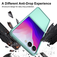 Casing PC Keras untuk Galaxy Z Flip 8 Penutup Belakang TPU untuk Galaxy Z Flip 7 6 LM002