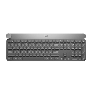 <span class=keywords><strong>Logitech</strong></span> Craft <span class=keywords><strong>Keyboard</strong></span> connessione con manopola di controllo intelligente interruttore di connessione multi-dispositivo di logo - Product Image 1