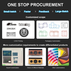 Độ nét cao âm thanh hệ thống âm thanh với đa trình điều khiển cho pha lê sinh sản rõ ràng 2.1 tre Loa - Product Image 4