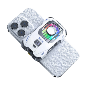 טלפון סלולרי רדיאטור טלפון נייד קריר מאוורר קירור heatsink עבור משחק משחקים צפייה בסרטונים עם סוללה נטענת - Product Image 1