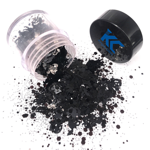 Toksik olmayan toptan festivali Polyester pırıltılar yeni cadılar bayramı sanat zanaat tıknaz Glitter mix - Product Image 1