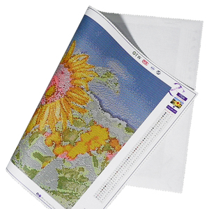 적 순간 다이아몬드 페인팅 크리스마스 전체 사각형 수지 드릴 홈 벽 예술 장식 풍경 수공예품 자수 3F2510 - Product Image 3