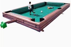 Table de billard gonflable en PVC, terrain de jeu de football portable pour événements, aire de jeux pour fêtes et usage commercial - Product Image 4