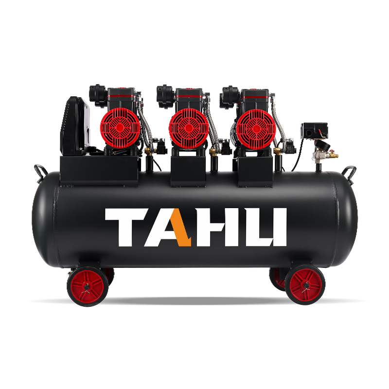 Industrial Oil Free Silent Air Compressor 120L 2880 RPM 4740W 6.32HP 220V TH-16120 for Painting and Workshop Use – Best Price in Saudi Arabia