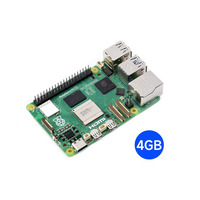 Options Raspberry Pi 5 pour la RAM, processeur BCM2712, processeur quadricœur 2,4 GHz 64 bits Arm Cortex-A76, fabriqué avec un contrôleur d'E/S RP1