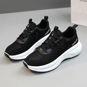 K2508 New Summer Tennis Shoes For Women 2023 Thick Sole Heightening Sports Student Casual Versatile Women's Shoes