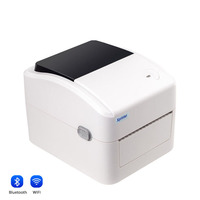 Imprimante d'étiquettes portable Xprinter XP-420B, 4 pouces (110 mm), blanc/noir, WiFi, impression de reçus A4, en stock