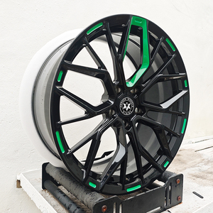 ล้อแม็กซ์อัลลอยด์ Viaol ขนาด 17 18 19 20 21 22 นิ้ว สีดำเงา ลายหลายก้าน สำหรับรถยนต์ PCD 5x112 5x114.3 เหมาะสำหรับ Audi VW Golf BYD <span class=keywords><strong>zeek</strong></span> - Product Image 4