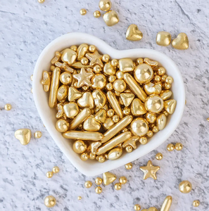 Các Nhà Sản Xuất Bán Đường Hạt 500 gam/túi Bánh Sprinkles Trang Trí Baking Wedding Party Nguồn Cung Cấp Sáng Bóng Vàng Sprinkles - Product Image 4