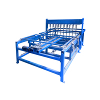 Machine de soudage automatique de cage pour animaux de compagnie à mailles de fil métallique à haute précision contrôlée par PLC de type tunnel