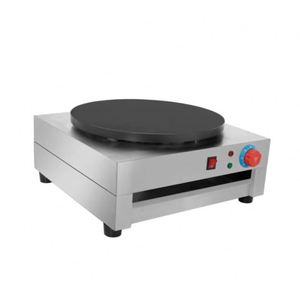 Mini-appareil de restauration professionnel : Machine électrique double tête pour la préparation de crêpes, Plaque de cuisson professionnelle à crêpes à tête unique - Product Image 3