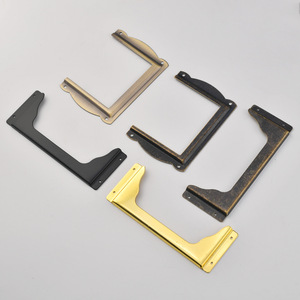 Antique Style Metal Drawer Card Holder Iron Classic Multi Functional Handle For <b>Bookmarks</b> Label Storage - Product Image 2