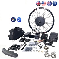 Kit de conversion de vélo électrique haute puissance pour entrepôt, 2000W 2KW 3000W 3KW 5KW, 48V 52V 60V 72V, avec batterie