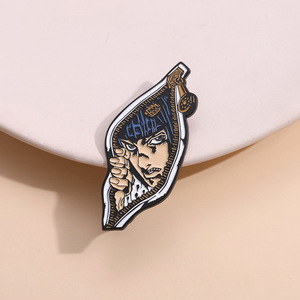 Spilla Personalizzata Creativa con Personaggi Anime, Souvenir Promozionale con Pin Smaltato a Forma di Persone dei Cartoni Animati - Product Image 4