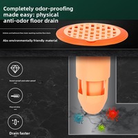 Dispositif anti-odeur pour drain de sol, toilettes, salle de bain, couvercle de drain de salle de bain, dispositif de bouchage de couvercle d'égout, filet filtrant avec couvercle