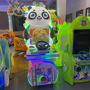 Jeu vidéo d'intérieur en métal d'arcade à vendre Happy Panda Little Horse Racing/Tir Fishing-Pay with Coin - Product Image 2