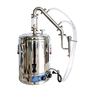 Machine à brasser en acier inoxydable 25L, distillateur électrique de bière pour la tequila, le brandy, le rhum et l'usage domestique - Product Image 1
