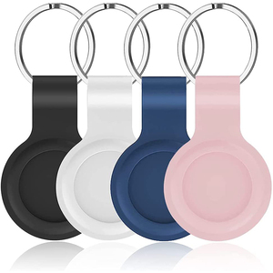 Adecuado para <span class=keywords><strong>Airtag</strong></span> funda protectora para <span class=keywords><strong>Apple</strong></span> Locator dispositivo antipérdida funda impermeable de silicona - Product Image 1