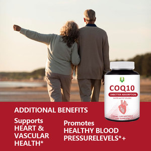 Premium COQ10 Softgels 3X Meilleure absorption Soutient la santé vasculaire cardiaque Favorise la production d'énergie pour le bien-être général - Product Image 5