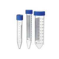 Chine fabricants bouchon à vis en plastique stérile 15 ml 15 ml 50 ml 50 ml tube à centrifuger conique test de laboratoire faucon
