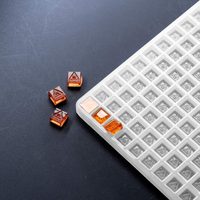 Moule en silicone multi-cavités de qualité alimentaire, quantité de cavités personnalisable pour la confiserie, l'artisanat et les projets faits main
