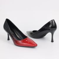 Chaussures à talons hauts pour femmes, bout pointu, confortables, semelle souple, pour le travail quotidien, couleur unie, décontractées, style stiletto
