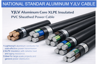 Câble d'alimentation électrique YJLV, câble YJLY de 10 mm² à 300 mm², câble blindé XLPE pour construction souterraine