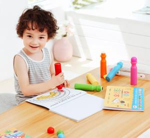 Hochwertige kinder sichere wasch bare farbige Tinten Art Marker Sets, Bingo Dauber Dot Stamp Marker zum Zeichnen von Mal spielzeug - Product Image 5