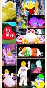 Mascota de Perro de Dibujos Animados Inflable Personalizada Modelo de Animal Gigante Inflable - Product Image 4