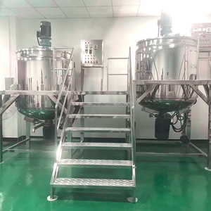 Tanque mezclador de Salve, agitador de líquido, máquina mezcladora de champú de 500 galones, equipo de la industria sanitaria, máquina química cosmética - Product Image 3