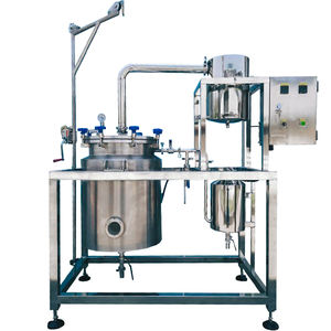 Machine d'extraction d'huile essentielle de fruits à peau dure à vapeur automatique / Acier inoxydable, huile essentielle de zeste de citron vert - Product Image 3