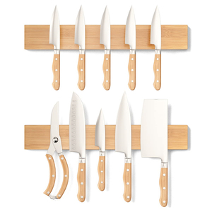 <span class=keywords><strong>Barre</strong></span> de couteau <span class=keywords><strong>magnétique</strong></span> Ultra forte de <span class=keywords><strong>cuisine</strong></span> en bambou écologique porte-couteau mural bande de couteau de support de couteau <span class=keywords><strong>pour</strong></span> la <span class=keywords><strong>cuisine</strong></span> - Product Image 6
