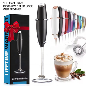 Culi 2025 - Nuevo Espumador de Leche de Acero Inoxidable Alto MF460, Herramientas para Baristas - Product Image 6