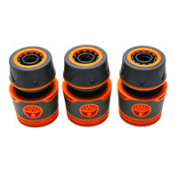 Connecteur rapide pour tuyau d'arrosage de jardin, 1/2 pouces, 16mm, coupleur rapide pour tuyau d'eau, connecteur à dégagement rapide pour tuyau d'irrigation de jardin, 500 pièces